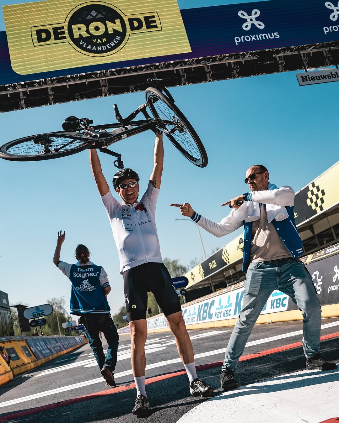 Mica Berkes bij We Ride Flanders